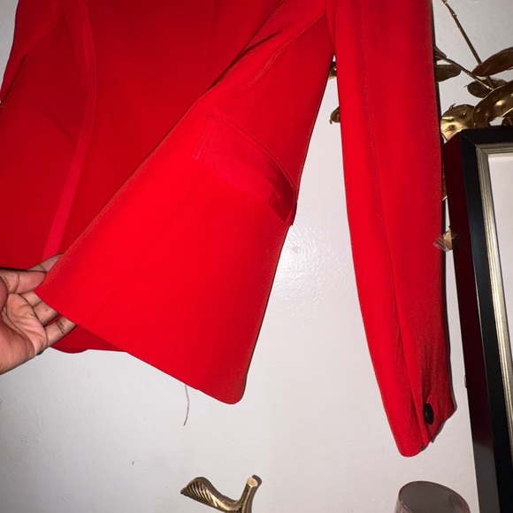 Rag & Bone Vibrant Red Jacket - Picture 9 of 13